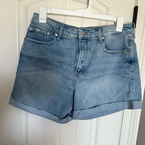 Free Assembly denim shorts